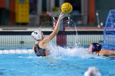 Sofia Giustini (SIS Roma) during Waterpolo Italian Serie A1 Women match SIS Roma vs Ekipe Orizzonte at the Babel swimming pool in Rome, Italy, January 14, 2023 - Credit: Luigi Marian