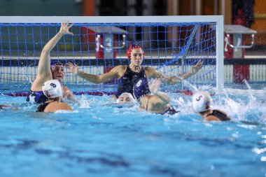 Aurora Longo (Ekipe Orizzonte) during Waterpolo Italian Serie A1 Women match SIS Roma vs Ekipe Orizzonte at the Babel swimming pool in Rome, Italy, January 14, 2023 - Credit: Luigi Marian