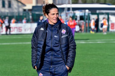 Patrizia Panico (head coach of ACF Fiorentina) during Italian football Serie A Women match ACF Fiorentina vs AS Roma at the Pietro Torrini stadium in Florence, Italy, January 14, 2023 - Credit: Lisa Guglielm