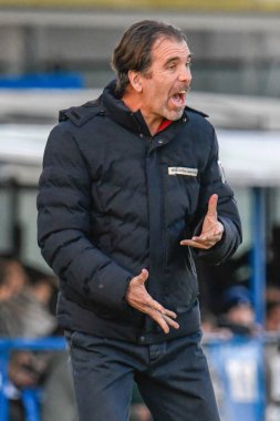 Cittadella Head Coach Edoardo Gorini during Italian soccer Serie B match AC Pisa vs AS Cittadella at the Arena Garibaldi in Pisa, Italy, January 14, 2023 - Credit: Fabio Fagiolin