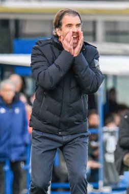 Cittadella's Head Coach Edoardo Gorini during Italian soccer Serie B match AC Pisa vs AS Cittadella at the Arena Garibaldi in Pisa, Italy, January 14, 2023 - Credit: Fabio Fagiolin