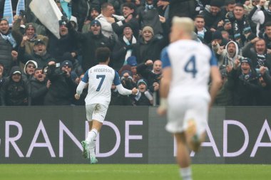 Felipe Anderson of SS Lazio celebrates after scoring a goal during the Serie A match between US Sassuolo Calcio and SS Lazio at Mapei Stadium - Citta del Tricolore on January 15, 2023 in Reggio Emilia, Italy. - Credit: Luca Amedeo Bizzarri/LiveMedi