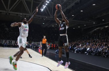 Semi Ojeleye (Segafredo Virtus Bologna) during the Euroleague basketball championship match Segafredo Virtus Bologna Vs. Panathinaikos Athens - Bologna, January 19, 2023 at Segafredo Arena - Credit: Michele Nucci/LiveMedi