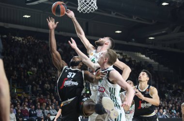 during the Euroleague basketball championship match Segafredo Virtus Bologna Vs. Panathinaikos Athens - Bologna, January 19, 2023 at Segafredo Arena - Credit: Michele Nucci/LiveMedi