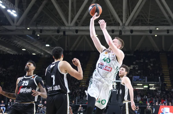 during the Euroleague basketball championship match Segafredo Virtus Bologna Vs. Panathinaikos Athens - Bologna, January 19, 2023 at Segafredo Arena - Credit: Michele Nucci/LiveMedi