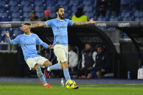Luis Alberto of S.S. LAZIO during the Coppa Italia eighth of finals between S.S. Lazio vs Bologna F.C. on January 19, 2023 at the Stadio Olimpico, Rome, Italy. - Credit: Domenico Cippitelli/LiveMedi