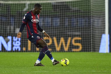 Adama Soumaoro of Bologna F.C. during the Coppa Italia eighth of finals between S.S. Lazio vs Bologna F.C. on January 19, 2023 at the Stadio Olimpico, Rome, Italy. - Credit: Domenico Cippitelli/LiveMedi