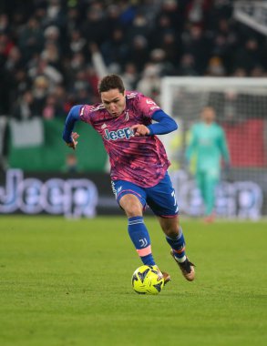 Federico Chiesa of Juventus Fc during Coppa Italia 2023, football match between Juventus Fc and Ac Monza on Jannuary 19, 2023 at Allianz Stadium, Turin Italy. Photo Nderim Kaceli - Credit: Nderim Kaceli/LiveMedi