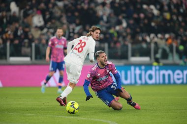 Leonardo Paredes of Juventus Fc during Coppa Italia 2023, football match between Juventus Fc and Ac Monza on Jannuary 19, 2023 at Allianz Stadium, Turin Italy. Photo Nderim Kaceli - Credit: Nderim Kaceli/LiveMedi