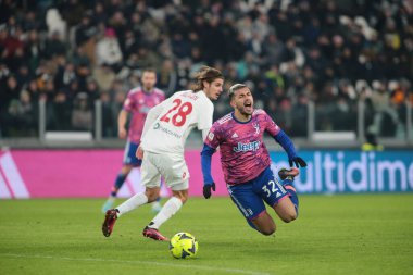 Leonardo Paredes of Juventus Fc during Coppa Italia 2023, football match between Juventus Fc and Ac Monza on Jannuary 19, 2023 at Allianz Stadium, Turin Italy. Photo Nderim Kaceli - Credit: Nderim Kaceli/LiveMedi