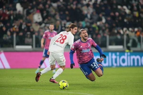 Leonardo Paredes of Juventus Fc during Coppa Italia 2023, football match between Juventus Fc and Ac Monza on Jannuary 19, 2023 at Allianz Stadium, Turin Italy. Photo Nderim Kaceli - Credit: Nderim Kaceli/LiveMedi