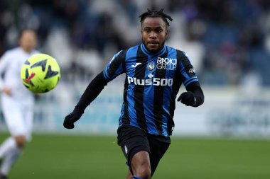 Ademola Lookman of Atalanta BC in action  during Italian football Coppa Italia match Atalanta BC vs Spezia Calcio at the Gewiss Stadium in Bergamo, Italy, January 19, 2023 - Credit: Francesco Scaccianoc