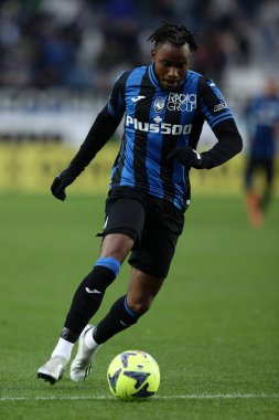Ademola Lookman of Atalanta BC in action  during Italian football Coppa Italia match Atalanta BC vs Spezia Calcio at the Gewiss Stadium in Bergamo, Italy, January 19, 2023 - Credit: Francesco Scaccianoc