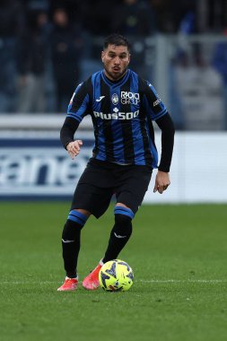 Jose Luis Palomino of Atalanta BC in action  during Italian football Coppa Italia match Atalanta BC vs Spezia Calcio at the Gewiss Stadium in Bergamo, Italy, January 19, 2023 - Credit: Francesco Scaccianoc