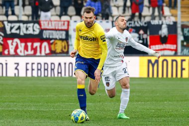 Luca Strizzolo (Modena) during Italian soccer Serie B match Modena FC vs Cosenza Calcio at the Alberto Braglia stadium in Modena, Italy, January 21, 2023 - Credit: Luca Dilibert