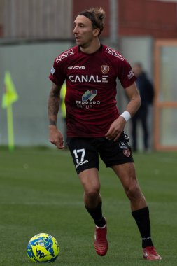 Di Chiara Gianluca Reggina portrait during Italian soccer Serie B match Reggina 1914 vs Ternana Calcio at the Oreste Granillo stadium in Reggio Calabria, Italy, January 21, 2023 - Credit: Valentina Giannetton