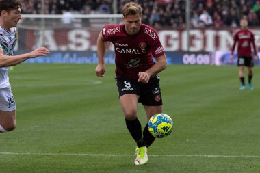 Gori Gabriele Reggina carries the ball during Italian soccer Serie B match Reggina 1914 vs Ternana Calcio at the Oreste Granillo stadium in Reggio Calabria, Italy, January 21, 2023 - Credit: Valentina Giannetton