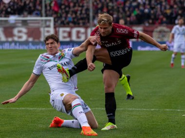 Gori Gabriele Reggina shot during Italian soccer Serie B match Reggina 1914 vs Ternana Calcio at the Oreste Granillo stadium in Reggio Calabria, Italy, January 21, 2023 - Credit: Valentina Giannetton
