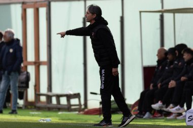 Inzaghi Filippo coach Reggina during Italian soccer Serie B match Reggina 1914 vs Ternana Calcio at the Oreste Granillo stadium in Reggio Calabria, Italy, January 21, 2023 - Credit: Valentina Giannetton