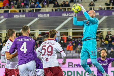 Torino's Vanja Milinkovic Savic saves a goal during italian soccer Serie A match ACF Fiorentina vs Torino FC at the Artemio Franchi stadium in Florence, Italy, January 21, 2023 - Credit: Fabio Fagiolin