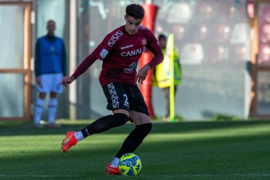 Pierozzi Niccolo Reggina shot during Italian soccer Serie B match Reggina 1914 vs Ternana Calcio at the Oreste Granillo stadium in Reggio Calabria, Italy, January 21, 2023 - Credit: Valentina Giannetton