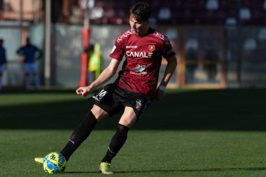 Fabbian Giovanni Reggina portrait during Italian soccer Serie B match Reggina 1914 vs Ternana Calcio at the Oreste Granillo stadium in Reggio Calabria, Italy, January 21, 2023 - Credit: Valentina Giannetton