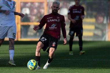 Zan Mayer Reggina shot during Italian soccer Serie B match Reggina 1914 vs Ternana Calcio at the Oreste Granillo stadium in Reggio Calabria, Italy, January 21, 2023 - Credit: Valentina Giannetton