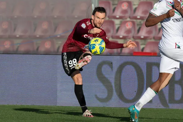 Federico Giraudo Reggina shot during Italian soccer Serie B match Reggina 1914 vs Ternana Calcio at the Oreste Granillo stadium in Reggio Calabria, Italy, January 21, 2023 - Credit: Valentina Giannetton