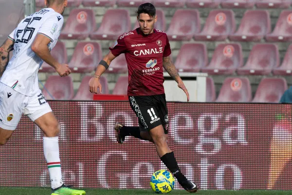 Cicerelli Emanuele Reggina portrait during Italian soccer Serie B match Reggina 1914 vs Ternana Calcio at the Oreste Granillo stadium in Reggio Calabria, Italy, January 21, 2023 - Credit: Valentina Giannetton