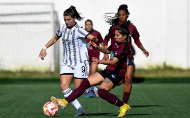 Sofia Cantore (9) Juventus Women during the Italian Football Championship League A Women 2022/2023 match between Pomigliano Femminile vs Juventus Women at the Ugo Gobbato stadium in Pomigliano D'Arco (NA), Italy, on 21 January 2023 - Credit: Andrea D