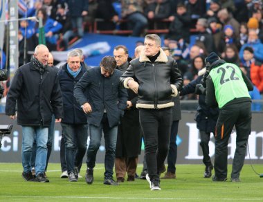 Gianluca Pagliuca former Uc Sampdoria goal keeper during the Italian Serie A, football match between Uc Sampdoria and Udinese Calcio on January 22, 2023 at Luigi Ferraris Stadium, Genova, Italy. Photo Nderim Kaceli - Credit: Nderim Kaceli/LiveMedi
