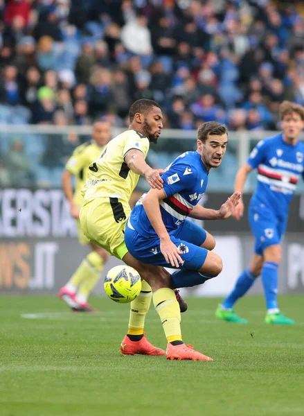 Manolo Gabbiadini of UC Sampdoria during the Italian Serie A, football match between Uc Sampdoria and Udinese Calcio on January 22, 2023 at Luigi Ferraris Stadium, Genova, Italy. Photo Nderim Kaceli - Credit: Nderim Kaceli/LiveMedi