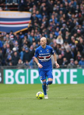 Bram Nuyting of Uc Sampdoria during the Italian Serie A, football match between Uc Sampdoria and Udinese Calcio on January 22, 2023 at Luigi Ferraris Stadium, Genova, Italy. Photo Nderim Kaceli - Credit: Nderim Kaceli/LiveMedi