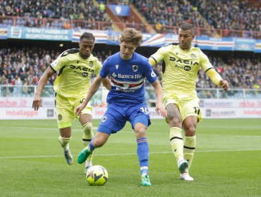 Sam Lammers of UC Sampdoria during the Italian Serie A, football match between Uc Sampdoria and Udinese Calcio on January 22, 2023 at Luigi Ferraris Stadium, Genova, Italy. Photo Nderim Kaceli - Credit: Nderim Kaceli/LiveMedi