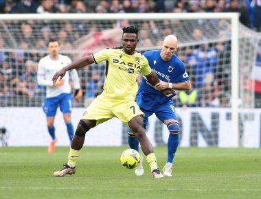 Isaac Success of Udinese Calcio during the Italian Serie A, football match between Uc Sampdoria and Udinese Calcio on January 22, 2023 at Luigi Ferraris Stadium, Genova, Italy. Photo Nderim Kaceli - Credit: Nderim Kaceli/LiveMedi