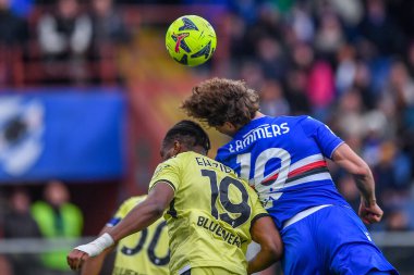 Kingsley Ehizibue (Udinese) - Sam Lammers (Sampdoria) during italian soccer Serie A match UC Sampdoria vs Udinese Calcio at the Luigi Ferraris stadium in Genova, Italy, January 22, 2023 - Credit: Danilo Vig