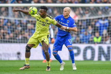 Isaac Success (Udinese)
- Bram Johan Andre Nuytinck (Sampdoria) during italian soccer Serie A match UC Sampdoria vs Udinese Calcio at the Luigi Ferraris stadium in Genova, Italy, January 22, 2023 - Credit: Danilo Vig