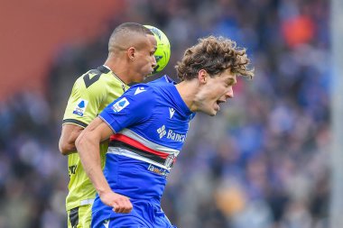 Rodrigo Nascimento Franca Udinese)
 - Sam Lammers (Sampdoria) during italian soccer Serie A match UC Sampdoria vs Udinese Calcio at the Luigi Ferraris stadium in Genova, Italy, January 22, 2023 - Credit: Danilo Vig