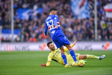 Jean-Victor Makengo Udinese)
  - Mehdi Pascal Marcel Leris  (Sampdoria) during italian soccer Serie A match UC Sampdoria vs Udinese Calcio at the Luigi Ferraris stadium in Genova, Italy, January 22, 2023 - Credit: Danilo Vig