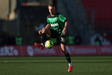 Davide Frattesi of Sassuolo Calcio in action  during italian soccer Serie A match AC Monza vs US Sassuolo at the U-Power Stadium in Monza, Italy, January 22, 2023 - Credit: Francesco Scaccianoc