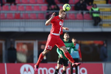 Carlos Augusto of AC Monza in action  during italian soccer Serie A match AC Monza vs US Sassuolo at the U-Power Stadium in Monza, Italy, January 22, 2023 - Credit: Francesco Scaccianoc