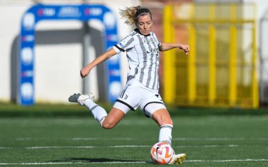 Lisa Boattin (13) Juventus Women during the Italian Football Championship League A Women 2022/2023 match between Pomigliano Femminile vs Juventus Women at the Ugo Gobbato stadium in Pomigliano D'Arco (NA), Italy, on 21 January 2023 - Credit: Andrea D