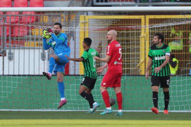 Gianluca Pegolo of US Sassuolo Calcio in action during the Serie A match between AC Monza and US Sassuolo Calcio at Stadio Brianteo on January 22, 2023 in Monza, Italy. - Credit: Luca Amedeo Bizzarri/LiveMedi