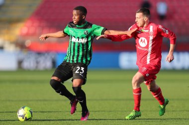 Hamed Junior Traore of US Sassuolo Calcio in action during the Serie A match between AC Monza and US Sassuolo Calcio at Stadio Brianteo on January 22, 2023 in Monza, Italy. - Credit: Luca Amedeo Bizzarri/LiveMedi