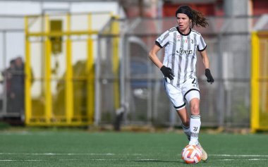 Sofie Junge Pedersen (2) Juventus Women during the Italian Football Championship League A Women 2022/2023 match between Pomigliano Femminile vs Juventus Women at the Ugo Gobbato stadium in Pomigliano D'Arco (NA), Italy, on 21 January 2023 - Credit: A