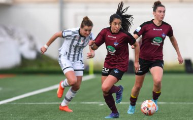 Ana Lucia Martinez Maldonado (20) Pomigliano Calcio Femminile during the Italian Football Championship League A Women 2022/2023 match between Pomigliano Femminile vs Juventus Women at the Ugo Gobbato stadium in Pomigliano D'Arco (NA), Italy, on 21 Ja
