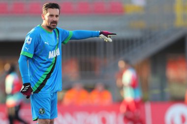 Gianluca Pegolo of US Sassuolo Calcio in action during the Serie A match between AC Monza and US Sassuolo Calcio at Stadio Brianteo on January 22, 2023 in Monza, Italy. - Credit: Luca Amedeo Bizzarri/LiveMedi