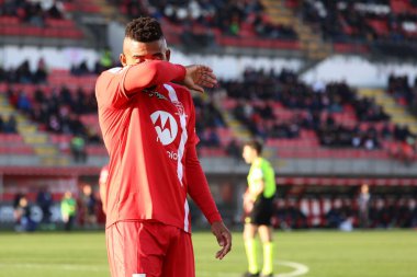 Jose Machin Dicombo of AC Monza reacts during the Serie A match between AC Monza and US Sassuolo Calcio at Stadio Brianteo on January 22, 2023 in Monza, Italy. - Credit: Luca Amedeo Bizzarri/LiveMedi