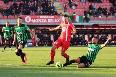 Dany Mota of AC Monza in action during the Serie A match between AC Monza and US Sassuolo Calcio at Stadio Brianteo on January 22, 2023 in Monza, Italy. - Credit: Luca Amedeo Bizzarri/LiveMedi
