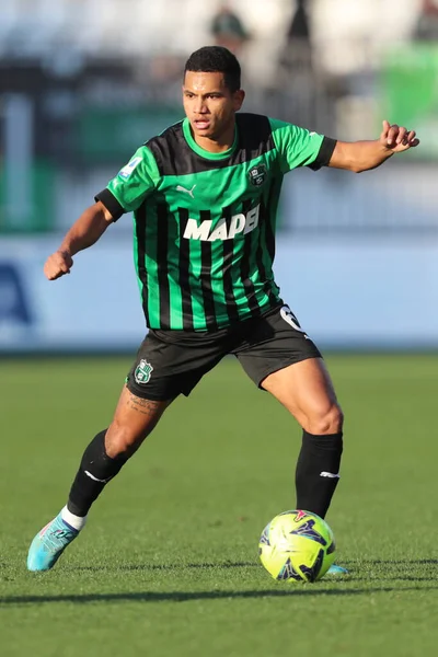 Rogerio of US Sassuolo Calcio in action during the Serie A match between AC Monza and US Sassuolo Calcio at Stadio Brianteo on January 22, 2023 in Monza, Italy. - Credit: Luca Amedeo Bizzarri/LiveMedi